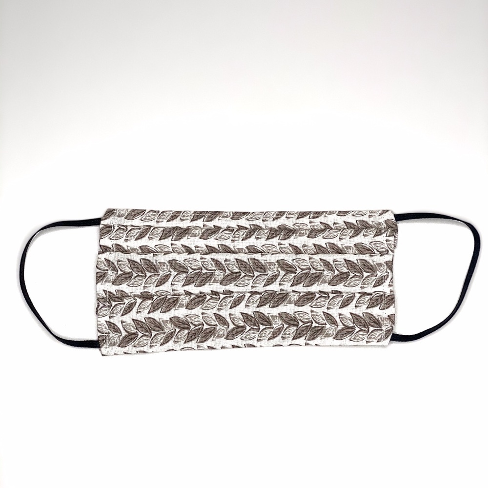 Pleated Handmade Face Mask With Filter Pocket